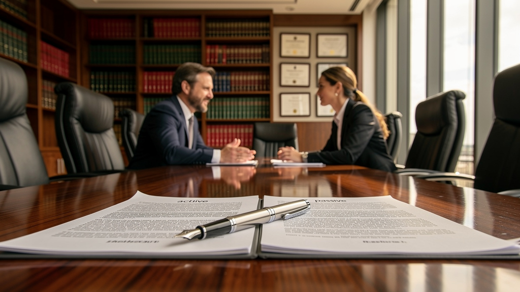 Différence actif passif : aspects pratiques pour les juristes
